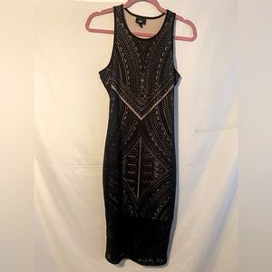 💥3/$40💥Massimo Black/Nude Overlay Dress Size XSmall